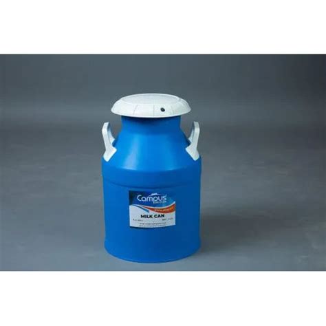 Litre Plastic Milk Can Color Blue At Best Price In Indore