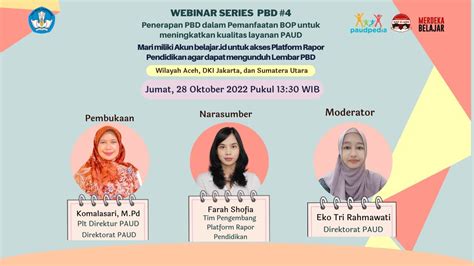 Mari Miliki Akun Belajar ID Untuk Mengunduh Lembar PBD PAUD YouTube