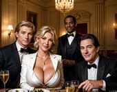 AI Generated Aristocratic Couples Enjoy Swapping Partners Porn Comics Sex Games SVSComics