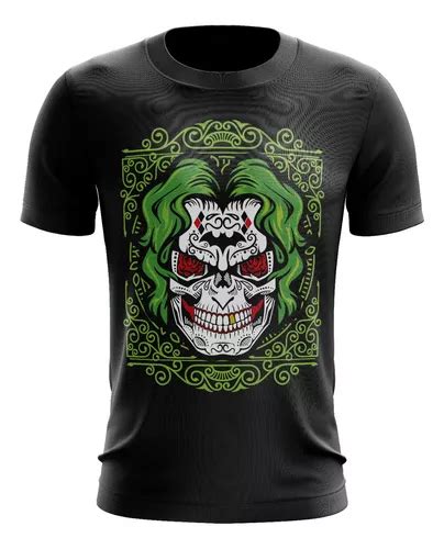 Playera Sublimada Joker Skull Meses sin interés