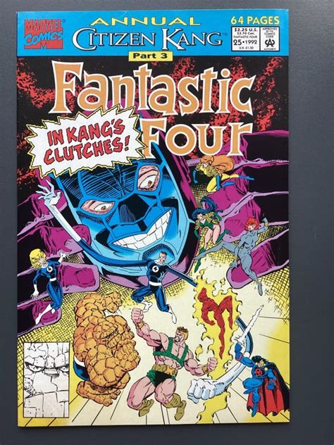 Fantastic Four Annual Direct Edition Comic Books Modern