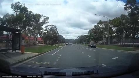 Dash Cam Video Shows ‘worst Driving Ive Ever Seen As Driver Smashes