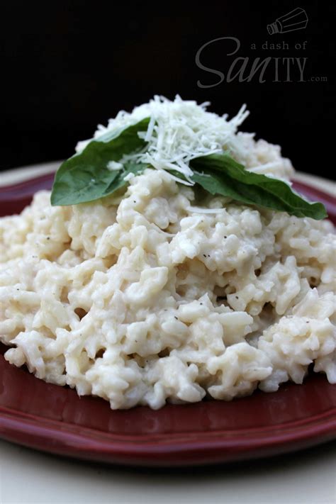 Three Cheese Risotto Dash Of Sanity