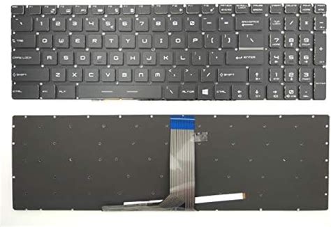 Amazon Replacement Keyboard For MSI GS75 GE75 GF75 GE72 GP75 GT72