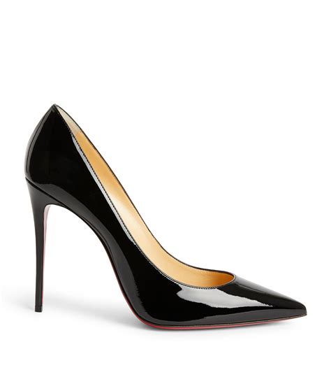 Womens Christian Louboutin Black Kate Patent Pumps Harrods Uk