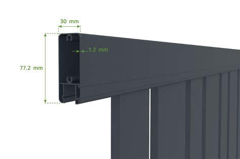 VEYMONT 2 Leaf Gate 300x140cm Aluminum Casanoov