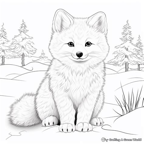 Realistic Fox Coloring Pages - Free & Printable!