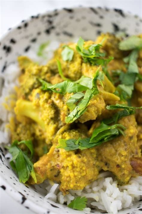 Broccoli Curry Indian Style A Hedgehog In The Kitchen