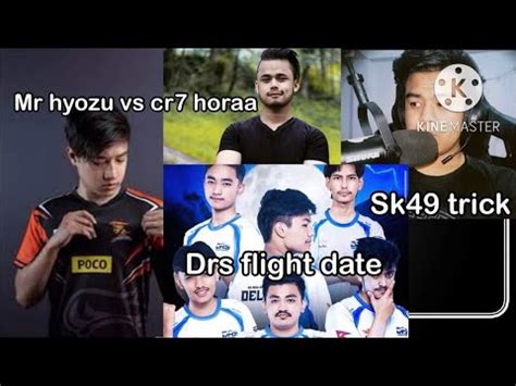 DRS Pmgc Flightdate Andtime Cr7 Horaa Vs Mr Hyozu Sk49 Trick Pmgc Team