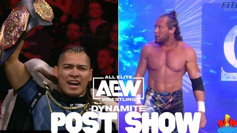 Kenny Omega Vs El Hijo Del Vikingo Aew Dynamite Its