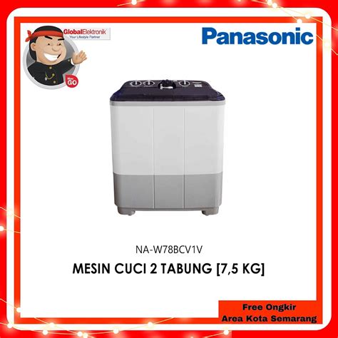 Jual Panasonic Mesin Cuci Tabung Kg Na W Bcv V Shopee Indonesia