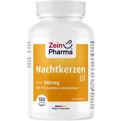 ZeinPharma Nachtkerzenöl Kapseln 500 mg 180 St Shop Apotheke