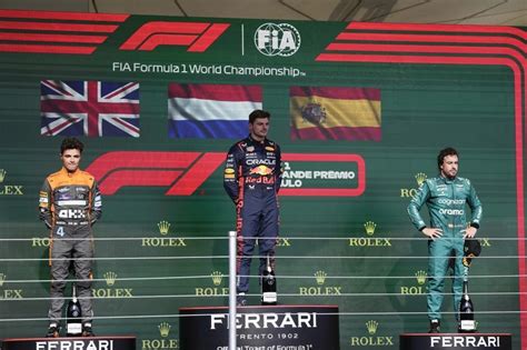 Gana Verstappen el GP de Brasil un rápido y furioso Checo Pérez