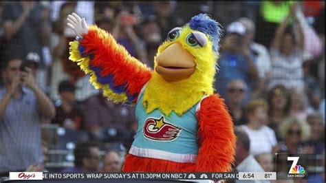 A fowl move? The San Diego famous chicken was almost traded away before he became a local icon ...