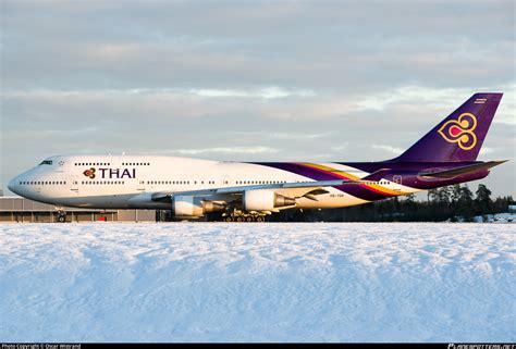 Hs Tgk Thai Airways Boeing D Photo By Oscar Wistrand Id