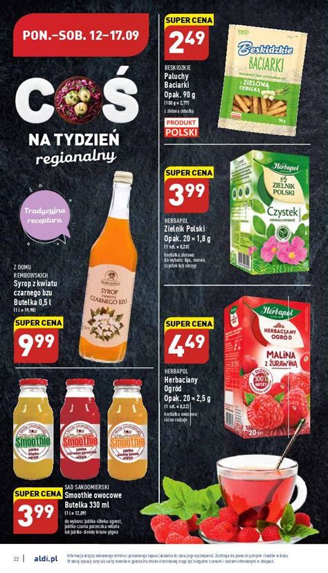 Gazetka Promocyjna I Reklamowa Aldi Aldi Od Poniedzia Ku Od