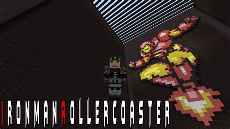 Iron Man A Minecraft Roller Coaster YouTube