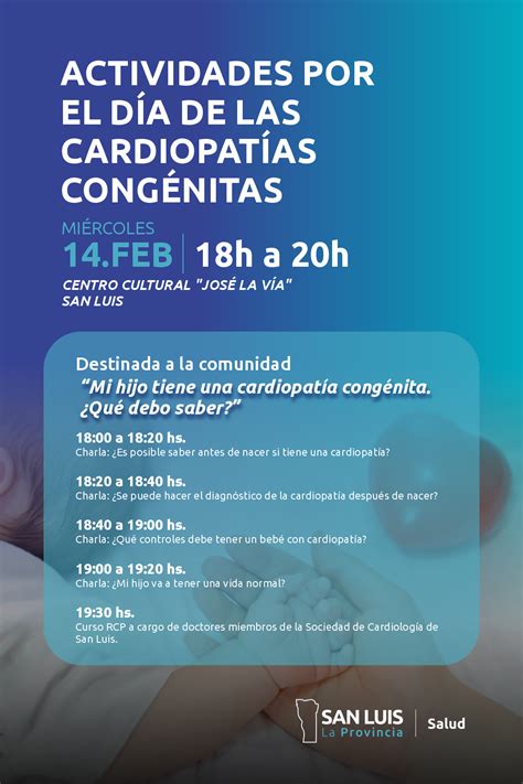 Ansl Brindarán Charlas Sobre Cardiopatías Congénitas En Bebés Y Niños