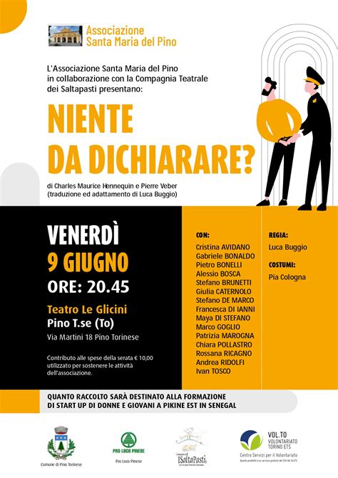 Associazione Santa Maria Del Pino9 Giugno Commedia Niente Da