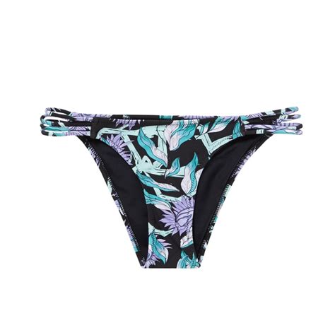 Women Mystic Bikinis Flora Bikini Bottom Turquoise Mystichop