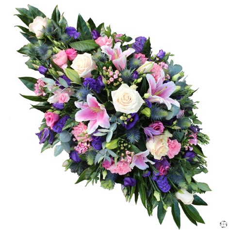 Pink Purple Double Ended Funeral Spray Buy Online Or Call