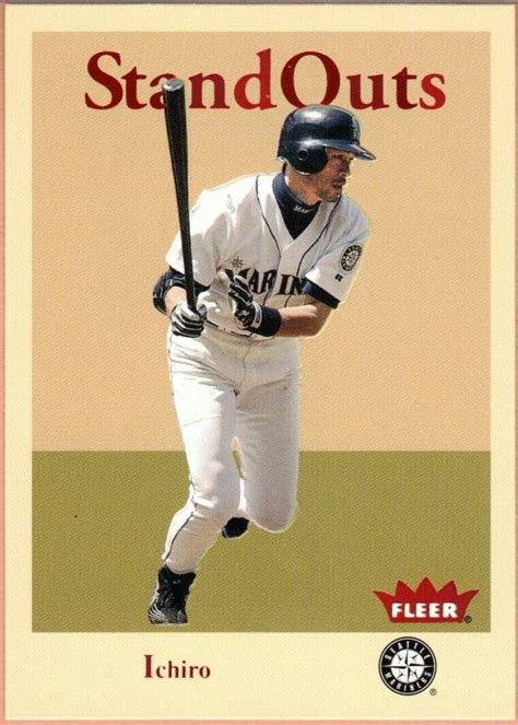 Ichiro Suzuki 2005 Fleer Tradition Standouts EBay