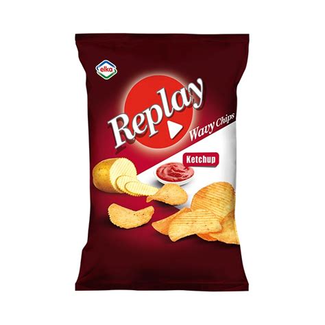 Replay chips with ketchup | ELKA SA