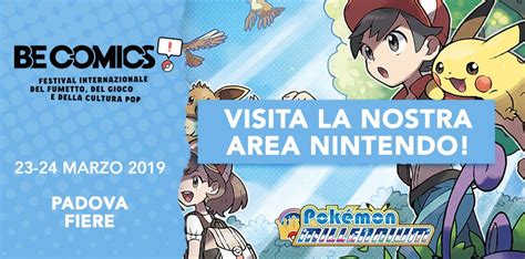 L Area Nintendo Di Pok Mon Millennium Ti Aspetta A Be Comics Di Padova