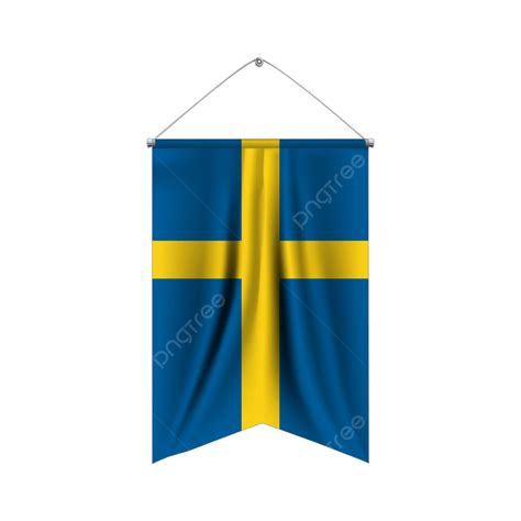 Sweden Waving National Flag With Transparent Vector, Sweden, Sweden ...