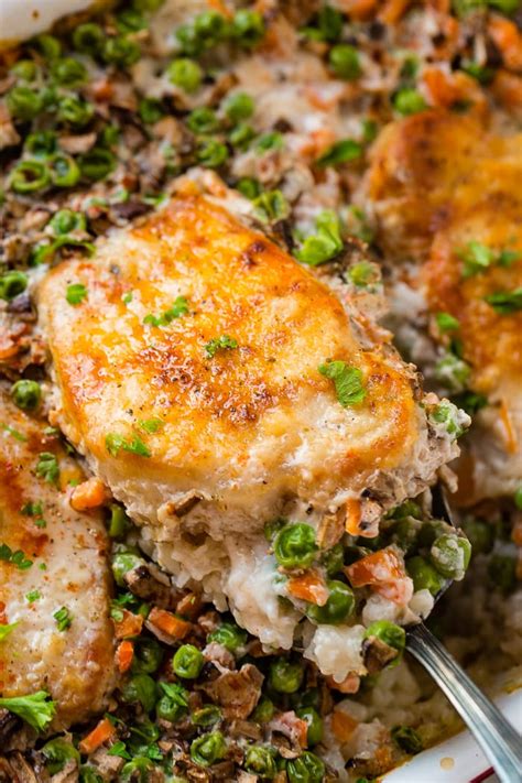 Easy Pork Chops And Rice Oh Sweet Basil