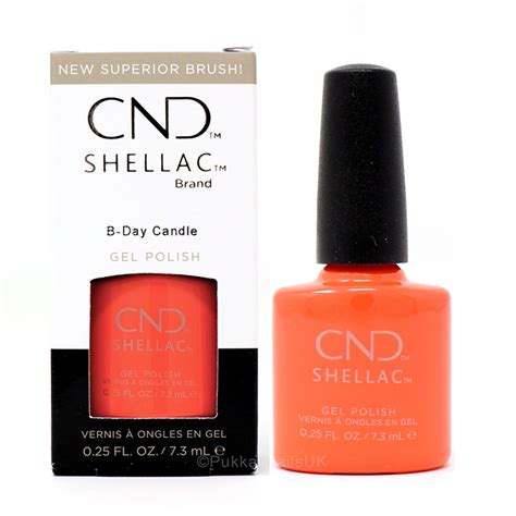 CND Shellac B Day Candle 7 3ml Buy Now Pukka Nails