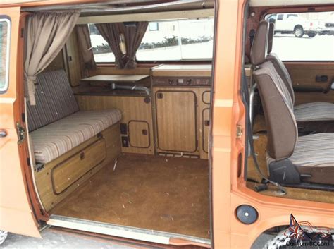 1980 Volkswagen Vw Vanagon Westfalia Westy Camper Van