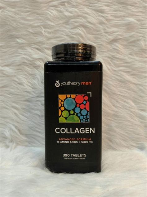 Youtheory Mens Collagen Advanced Formula Tablets Lazada Ph