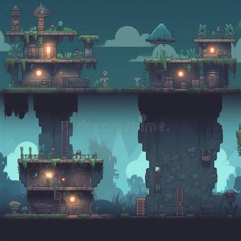 Inside-Style Platform Game Assets