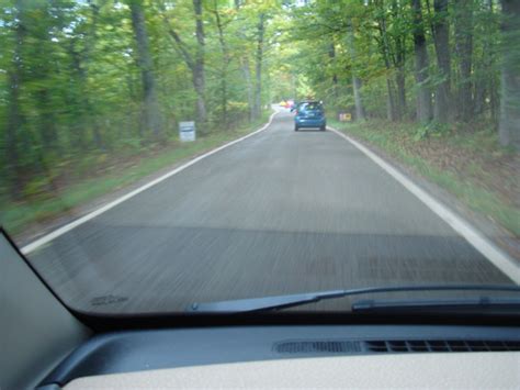 Michigan 1001 Daily Photo: Tunnel of Trees Petoskey to Cross Village