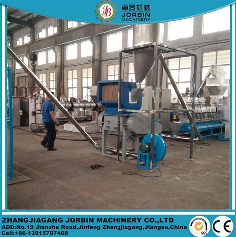 WPC Wood Plastic Composite Pellets Extrusion Machine In Low Price