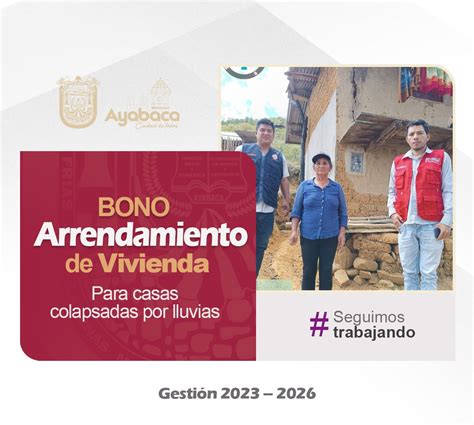 Municipalidad De Ayabaca Y El Representante Del Ministerio De Vivienda