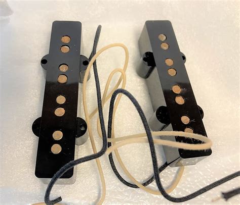 Lindy Fralin Jazz Bass Pickups Nos In Box See Details Reverb