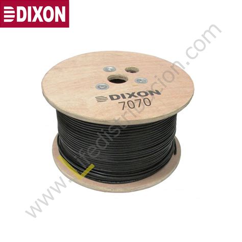 7070 DIXON CABLE UTP CAT 5E 4Px24 AWG Exteriores Con Gel Negro LIFE