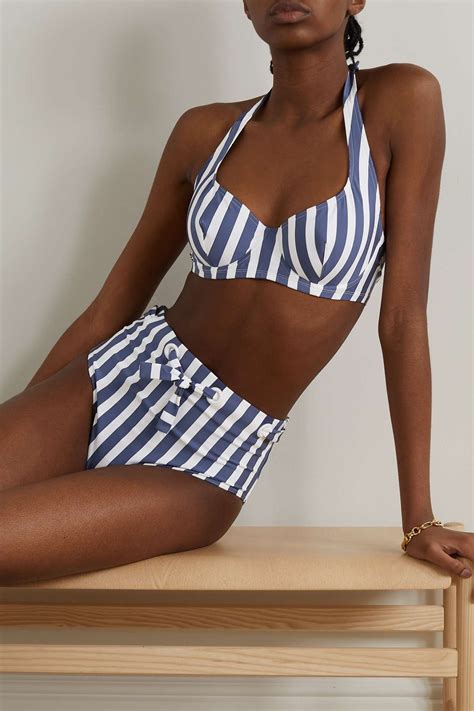 ERES Samba Encanta Striped Bikini Briefs NET A PORTER