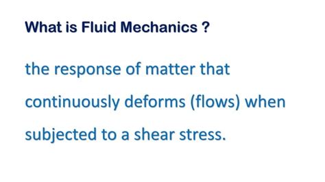 Fluid Mechanics Course Civil Engineering Lec 01 PPT