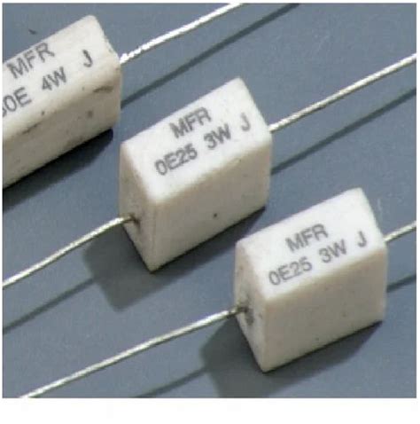 Ceramic Encased Axial Wire Wound Resistors At Best Price In Mumbai