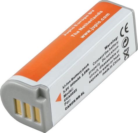 Jupio NB 9L 800 MAh Accu Voor Digitale Camera Bol