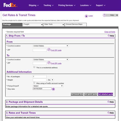 Calcula el costo de envío con FedEx guía fácil y rápida