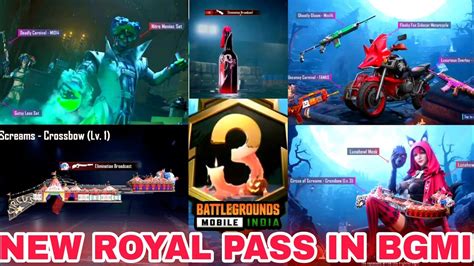 Bgmi New Royal Pass A First Look Free Upgradeable Crossbow Skin Rp