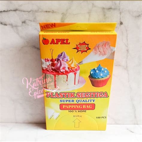 Jual Piping Bag Small Plastik Segitiga Kecil Isi Pcs Shopee Indonesia