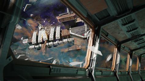 ArtStation - Abandoned Space Station