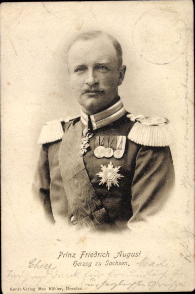 Ansichtskarte Postkarte K Nig Friedrich August Iii Von Akpool De