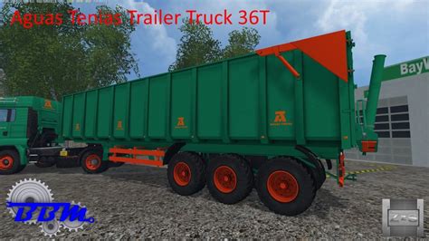 Ls Aguas Tenias Trailer Truck V Auflieger Mod F R