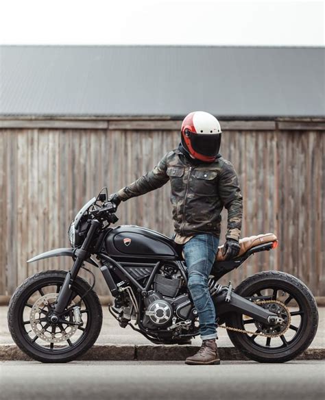 Pin Di Vaniel Su Cafe Racer Scrambler Custom Motociclette Café